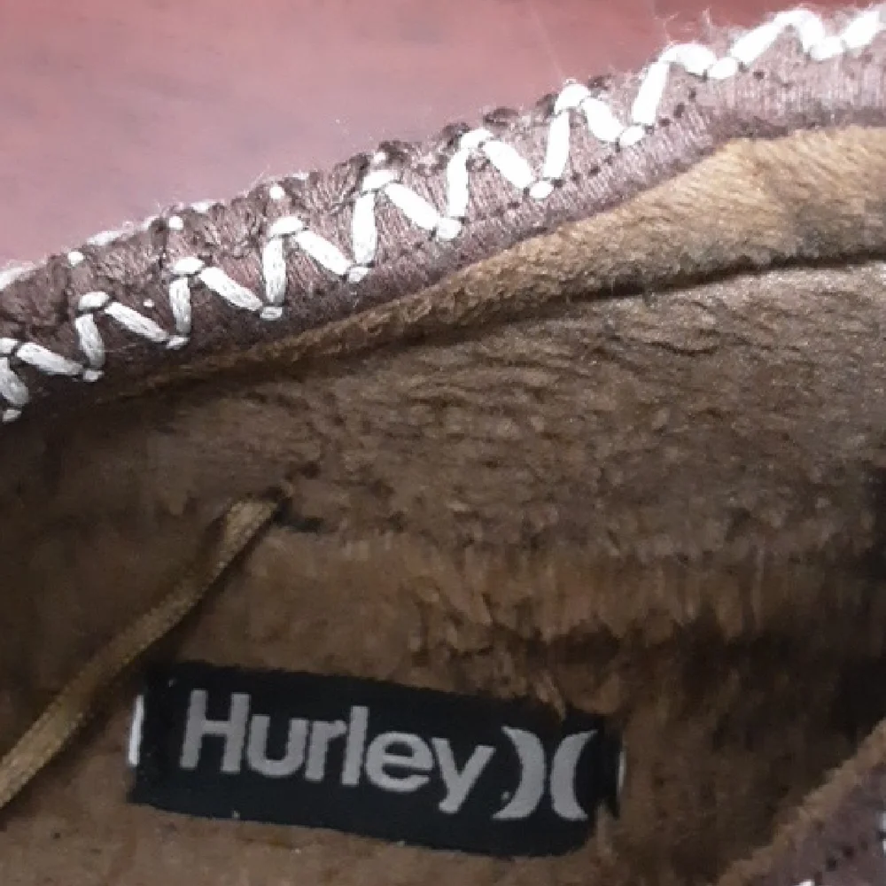 HULEY Modi Brown Faux‎ Fur Fleece Slip-On Slippers